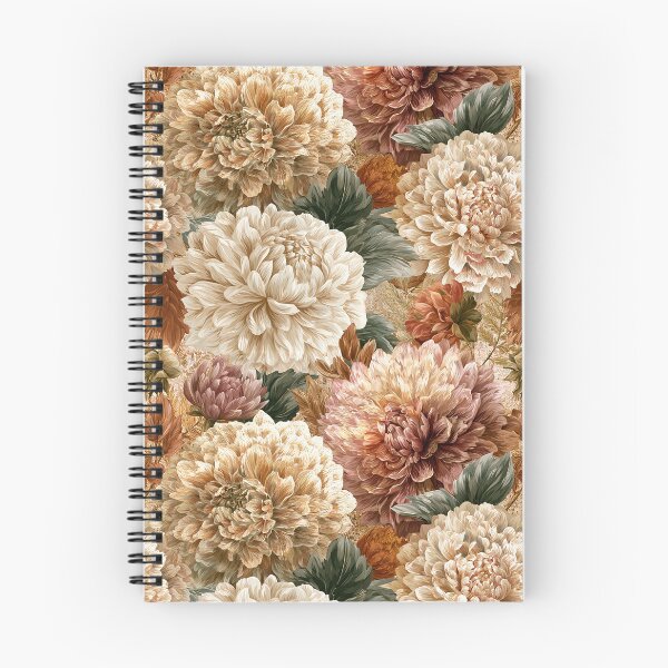 Item preview, Charming Dahlias Print  - Birth Flower Pattern  - Christmas Gifts For Dad designed and sold by RoyalStarsPatts.