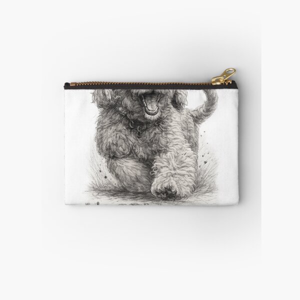 Item preview, Happy Dog Hand Drawn Pencil Sketch designed and sold by CMA Design Studio.