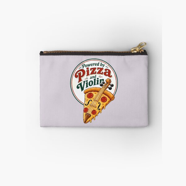 Item preview, Powered by Pizza and Violin - Violin Quote designed and sold by Art-Arcade6.