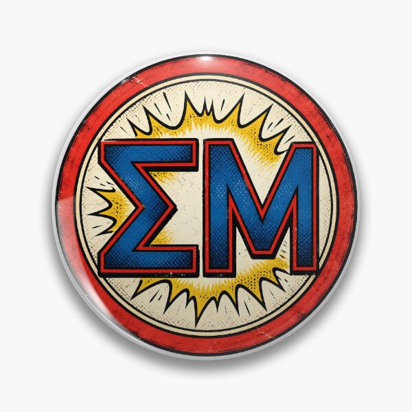 Item preview, Sigma Male Hero Comic Emblem designed and sold by Abeshinobi.