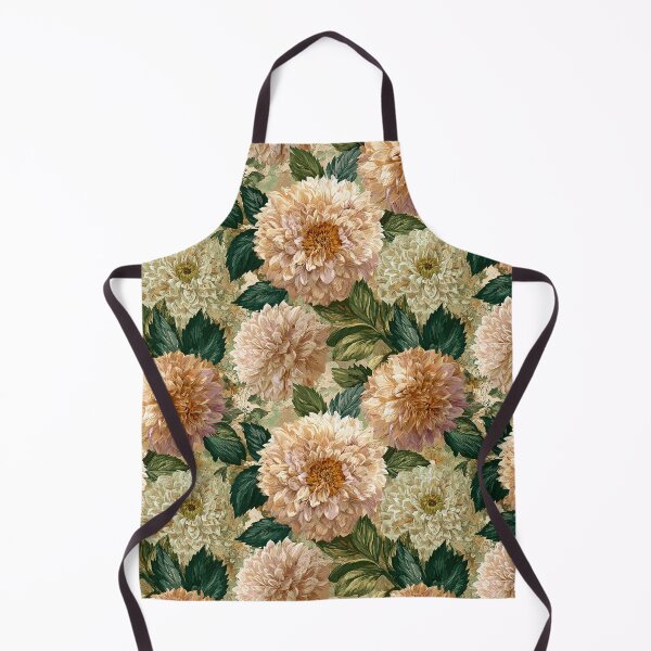 Item preview, Whimsical Dahlias - Birthday Flower Pattern - Christmas Gifts For Her designed and sold by RoyalStarsPatts.
