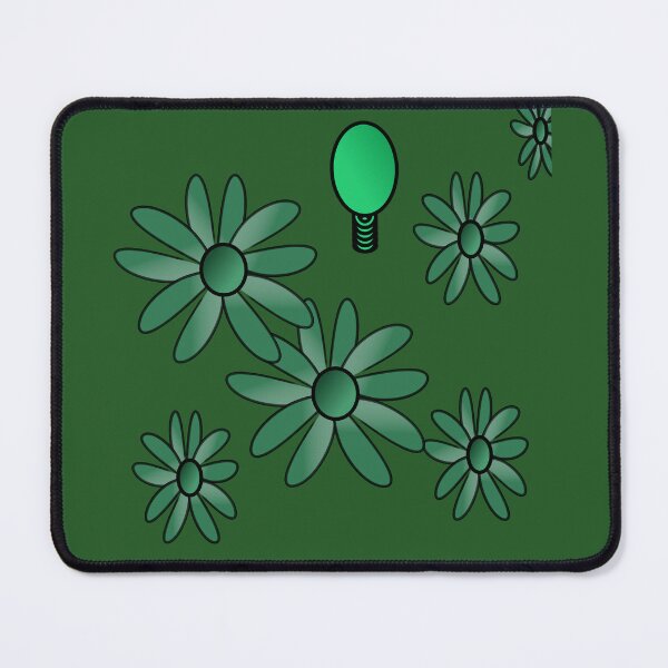 Item preview, Cute Green Daisy Floral Pattern designed and sold by SahmatArt.