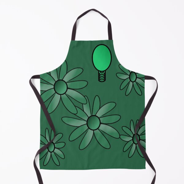 Item preview, Cute Green Daisy Floral Pattern designed and sold by SahmatArt.