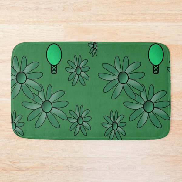 Item preview, Cute Green Daisy Floral Pattern designed and sold by SahmatArt.