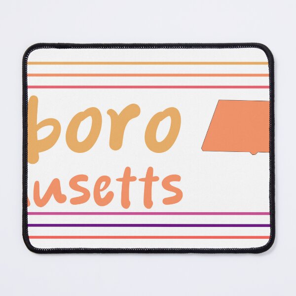 Item preview, Attleboro Massachusetts City Marked On Map designed and sold by TheIconSmith.