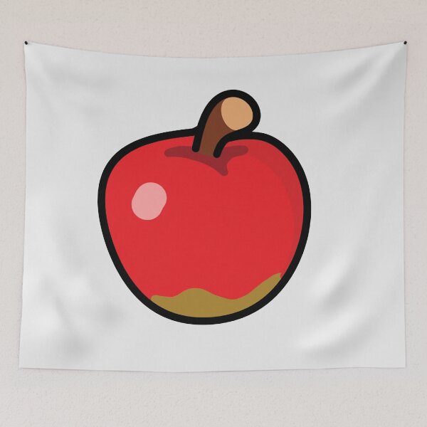Aperçu de l'œuvre Animal Crossing Apple Fruit créée et vendue par Arty Tees .