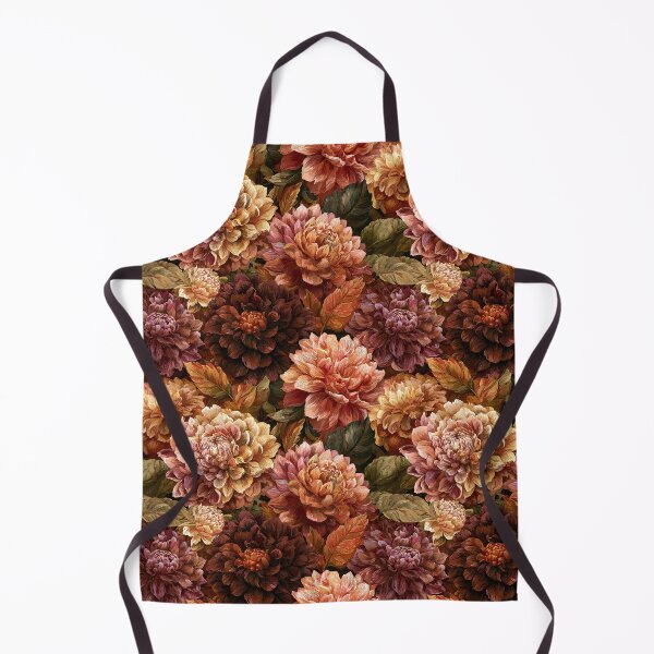 Item preview, Graceful Dahlias Print - Birth Flower Pattern - Christmas Gifts For Him designed and sold by RoyalStarsPatts.