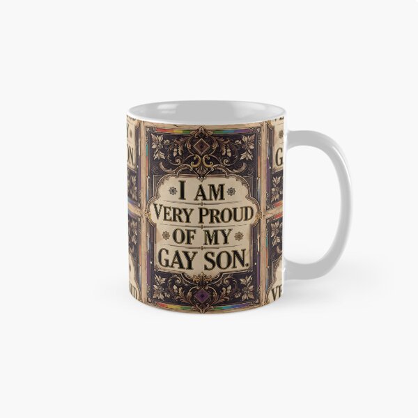 Item preview, I Am Very Proud Of My Gay Son Vintage Poster designed and sold by ZhivanCrimson.