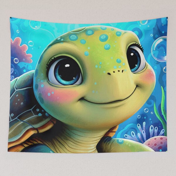 Item preview, Baby sea turtle designed and sold by Fayes4Art.