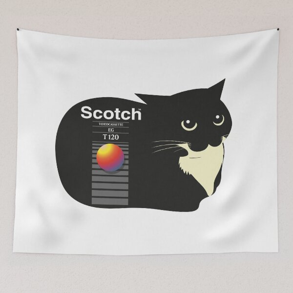 Item preview, Maxwell VHS Scotch Tape designed and sold by TokkiJess.