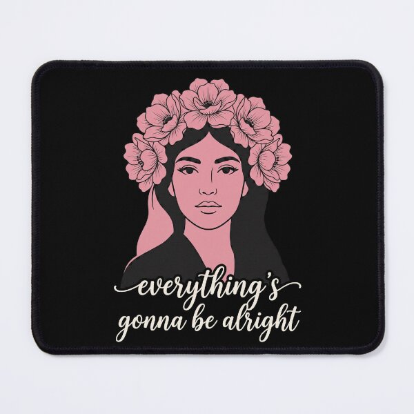 Item preview, Everything's Gonna Be Alright Positive Affirmation Women Inspirational Quote designed and sold by SofenArt.