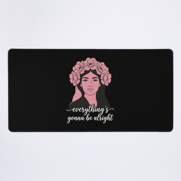 Item preview, Everything's Gonna Be Alright Positive Affirmation Women Inspirational Quote designed and sold by SofenArt.