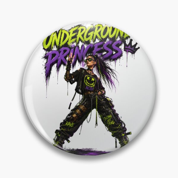 Item preview, underground princess techno girl designed and sold by DAX4ART.