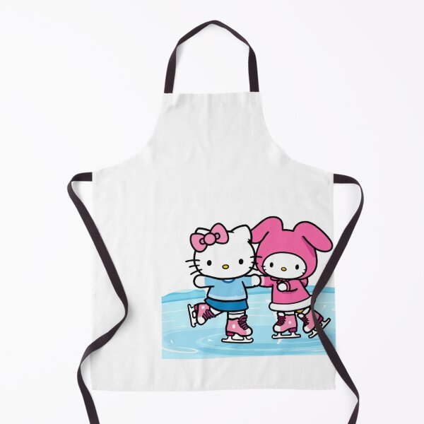 Item preview, Hello Kitty and My Melody Ice Skating Kawaii Retro Winter designed and sold by rfd2.