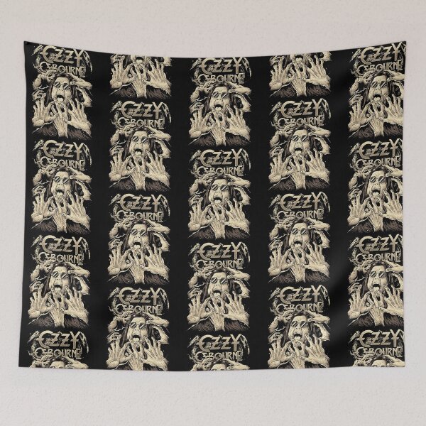 Item preview, Ozzy Vintage Osbourne Heavy Metal Rock Legend Gothic Horror designed and sold by nojany.