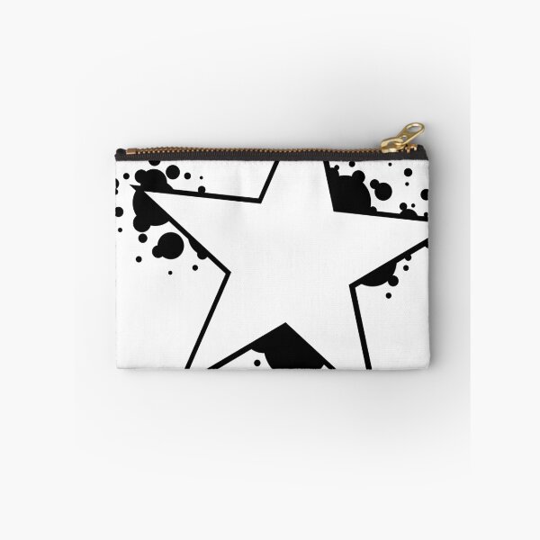 Item preview, Black And White Star With Bubbles designed and sold by frutigerdesigns.