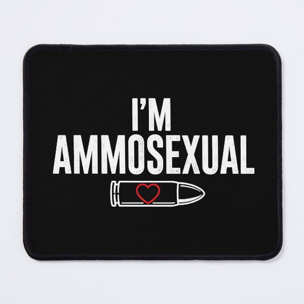 Item preview, I'm Ammosexual Funny Gun Lover Gift designed and sold by Lina Caro.