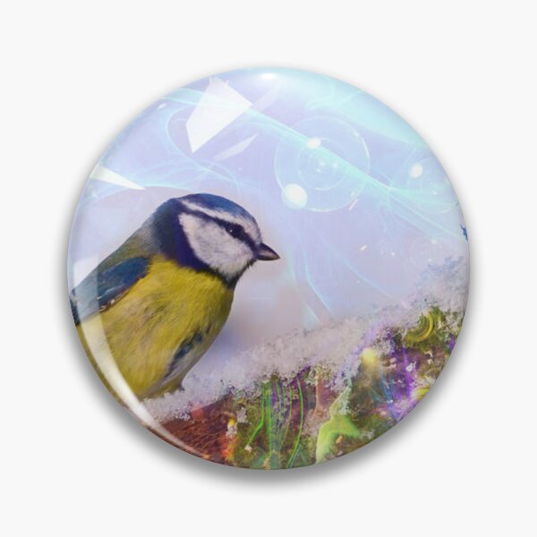 Item preview, Ethereal Blue Tit designed and sold by montanezshops.