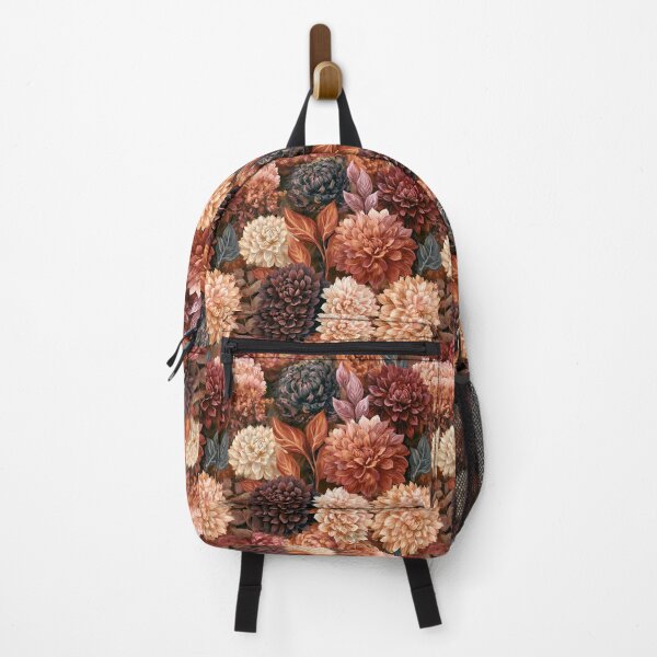 Item preview, Elegant Dahlias Print  - Birth Flower Pattern  - Christmas Gifts For Mom designed and sold by RoyalStarsPatts.
