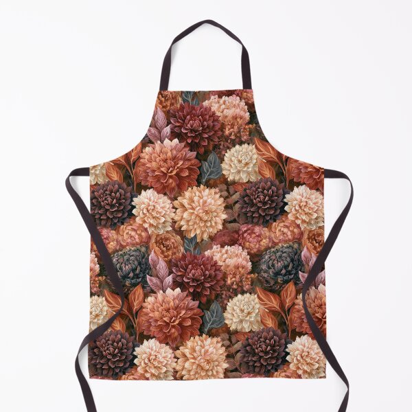 Item preview, Elegant Dahlias Print - Birth Flower Pattern - Christmas Gifts For Mom designed and sold by RoyalStarsPatts.