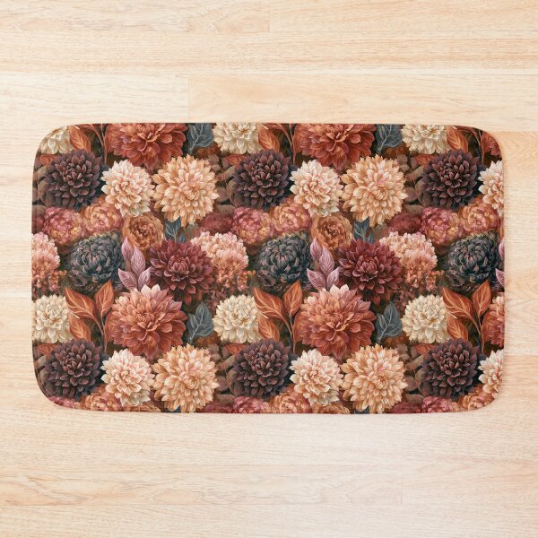 Item preview, Elegant Dahlias Print  - Birth Flower Pattern  - Christmas Gifts For Mom designed and sold by RoyalStarsPatts.