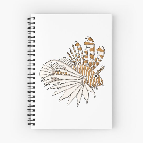 Item preview, Illustration with lionfish designed and sold by RizikCat.