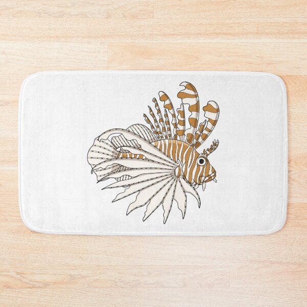 Item preview, Illustration with lionfish designed and sold by RizikCat.