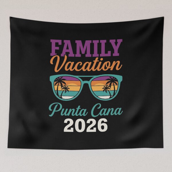 Item preview, Family Vacation Punta Cana 2026 Caribbean Travel Trip designed and sold by SofenArt.