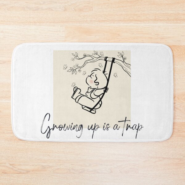 Item preview, Growing Up Is A Trap - Cute Vintage Aesthetic designed and sold by IvanaIka.