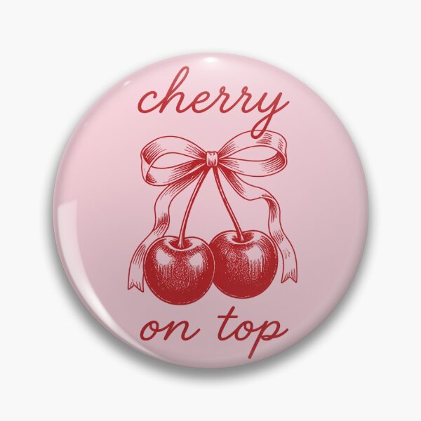 Item preview, Cherry On Top | Coquette Cherry Bow Illustration designed and sold by Beaq.