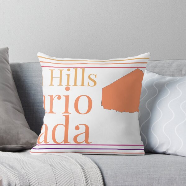 Item preview, Halton Hills Ontario Canada City Marked On Map designed and sold by TheIconSmith.