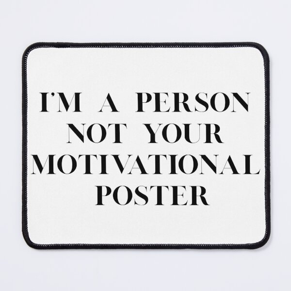 Item preview, person not a poster designed and sold by ExcessiveSarcasmCo..
