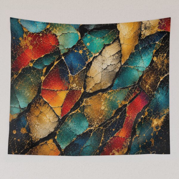 Item preview, abstract geometric wall art designed and sold by Jlbcartgallery.
