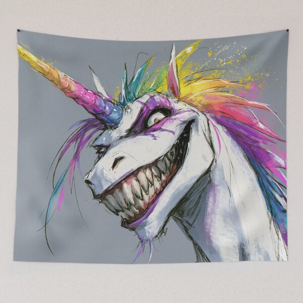 Item preview, Unicorn Metal Punk designed and sold by JaimeLikes.