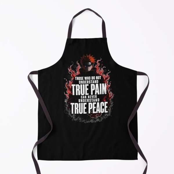 Item preview, Pain True Pain True Peace – Naruto Anime Quote Design designed and sold by Pir8prints.
