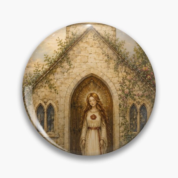 Item preview, Mary Magdalene at the Sacred Chapel in Glastonbury designed and sold by SoniaSarkali.