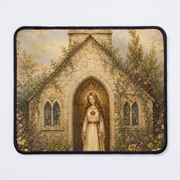 Item preview, Mary Magdalene at the Sacred Chapel in Glastonbury designed and sold by SoniaSarkali.