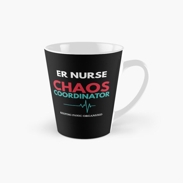 Item preview, ER Nurse Chaos Coordinator - Keeping Panic Organized designed and sold by amndro.