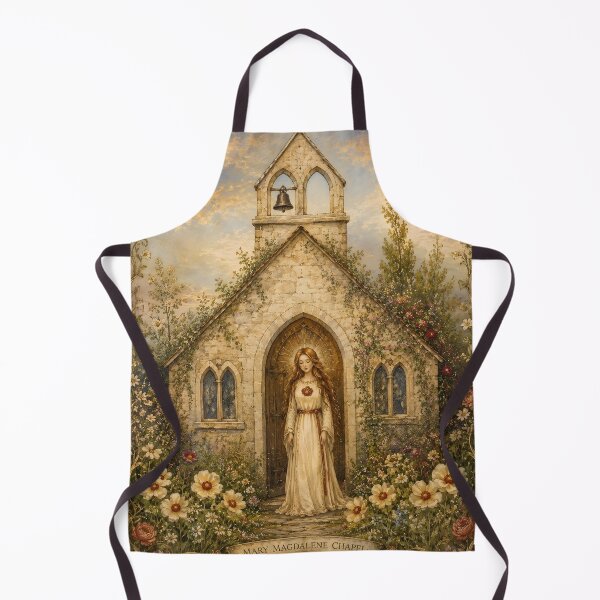 Item preview, Mary Magdalene at the Sacred Chapel in Glastonbury designed and sold by SoniaSarkali.
