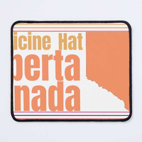 Item preview, Medicine Hat Alberta Canada City Marked On Map designed and sold by TheIconSmith.