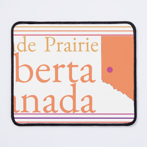 Item preview, Grande Prairie Alberta Canada City Marked On Map designed and sold by TheIconSmith.
