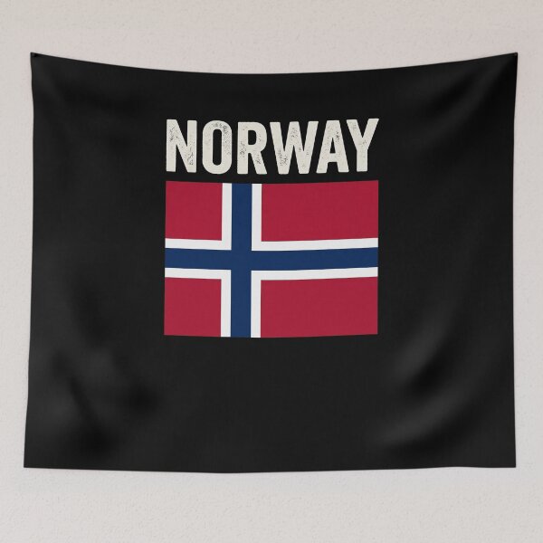 Item preview, Norway National Flag Norwegian Heritage Traveler designed and sold by SofenArt.