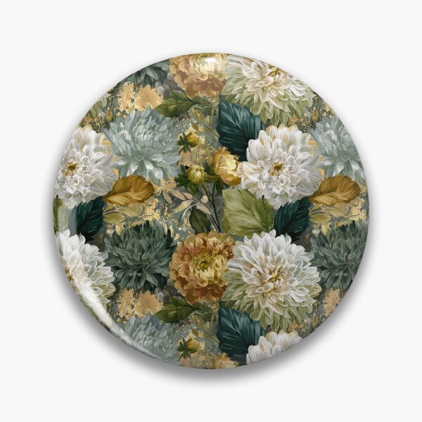 Item preview, Whimsical Dahlias Flower - Flower Floral Pattern  - Dad Fathers Day Gifts designed and sold by RoyalStarsPatts.