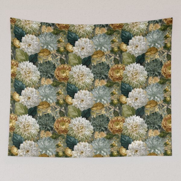 Item preview, Whimsical Dahlias Flower - Flower Floral Pattern - Dad Fathers Day Gifts designed and sold by RoyalStarsPatts.
