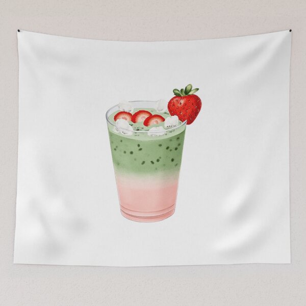 Item preview, Aesthetic Matcha Latte designed and sold by Bright Stone .