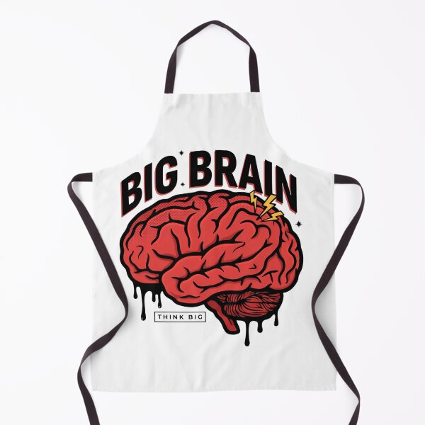 Item preview, Big Brain Think Big designed and sold by velorea.