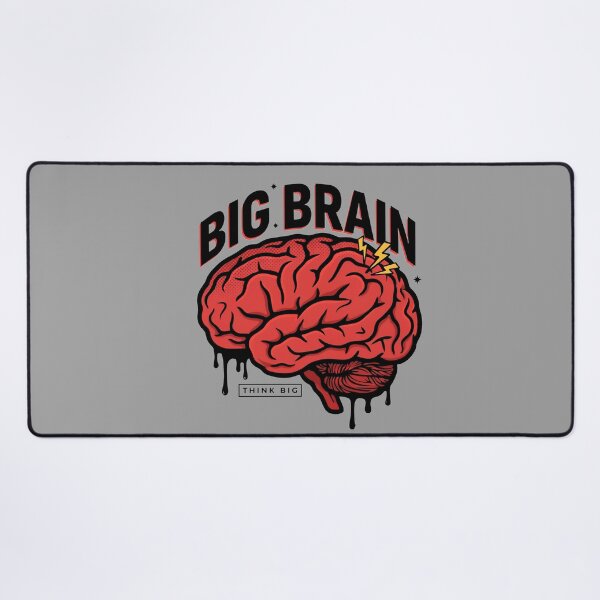 Item preview, Big Brain Think Big designed and sold by velorea.