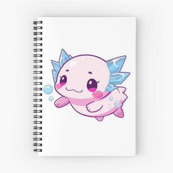 Item preview, Kawaii Axolotl Sticker – Adorable Pink Water Salamander Vinyl Decal for Animal Lovers designed and sold by Pandey14.