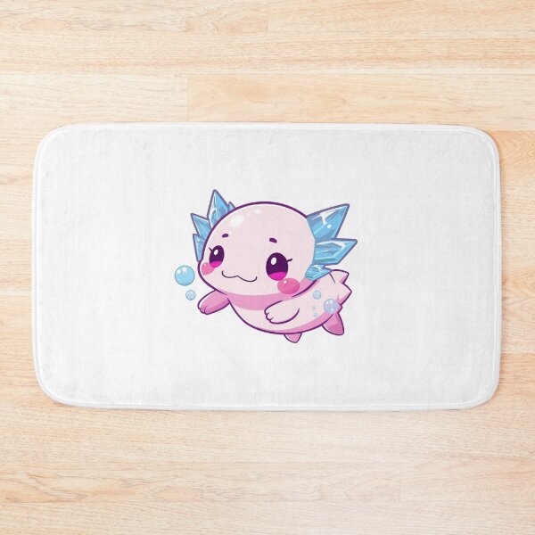 Item preview, Kawaii Axolotl Sticker – Adorable Pink Water Salamander Vinyl Decal for Animal Lovers designed and sold by Pandey14.