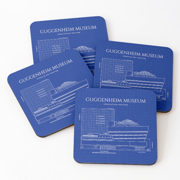 Item preview, Guggenheim Museum. Elevation and Site Plan. New York (Blueprint) designed and sold by BGALAXY.